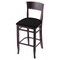 Holland Bar Stool Co 30" Bar Stool, Dark Cherry Finish, Black Vinyl Seat 316030DCBlkVinyl - alternate 1